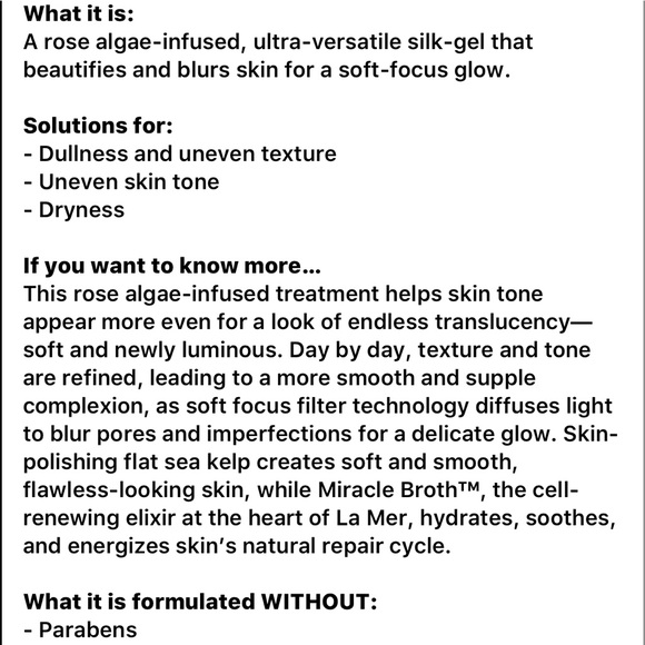 La Mer the perfecting treatment - Picture 4 of 7